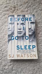Before I got to sleep - SJ Watson, Ophalen of Verzenden, Gelezen