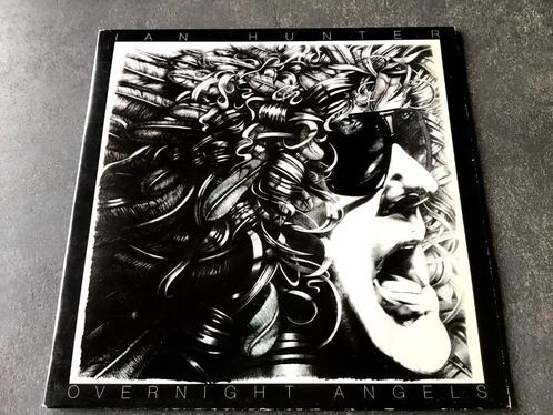 Ian Hunter - Overnight Angel - Vinyl, Cd's en Dvd's, Vinyl | Rock, Gebruikt, Poprock, 12 inch, Ophalen of Verzenden