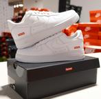 Supreme Nike Air Force 1 wit, Kleding | Heren, Schoenen, Nieuw, Ophalen of Verzenden, Wit, Sneakers of Gympen