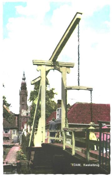 909183	Edam	NH 1964 Kwakelbrug	Nette oude kaart Onbeschreven beschikbaar voor biedingen
