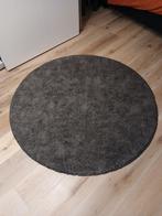 carpet antracietkleurig 130 cm doorsnee, Huis en Inrichting, Stoffering | Tapijten en Kleden, Ophalen, 100 tot 150 cm, Rond, 200 cm of meer