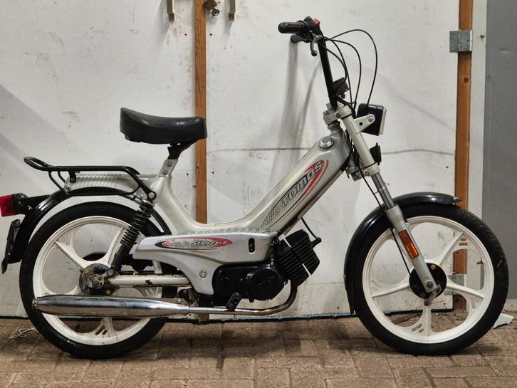 Tomos origineel 50cc gereviseerd blok blauw kenteken, Fietsen en Brommers, Brommers | Tomos, Zo goed als nieuw, Standard, Ophalen