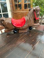 Vintage Aluminium Hobbelpaard - Kermis Decoratie, Ophalen, Gebruikt