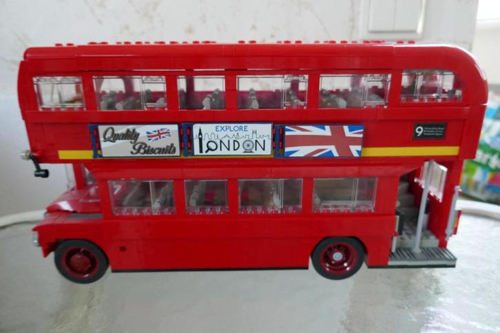 Lego Creator 10258 Engelse  dubbeldekker bus, Hobby en Vrije tijd, Modelbouw | Auto's en Voertuigen, Zo goed als nieuw, Overige typen