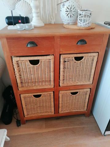 Teak ladekastje beschikbaar voor biedingen
