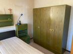 slaapkamer meubilair, Huis en Inrichting, Groen, Gebruikt, Vintage, Hout