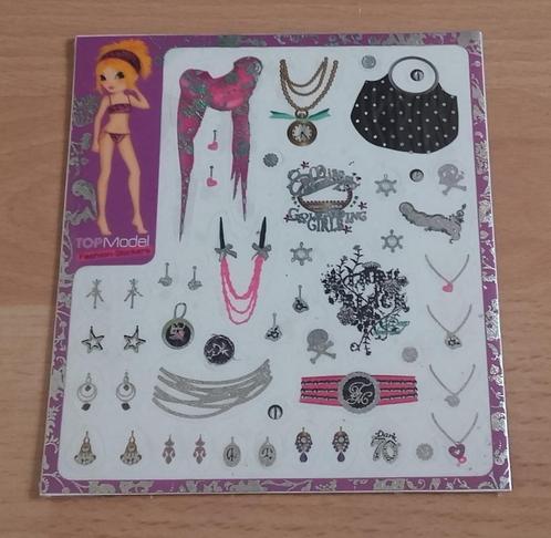 TOPModel Fashion-Stickervel, Hobby en Vrije tijd, Stickers en Plaatjes, Nieuw, Ophalen
