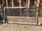 Poort dubbelstaafmat groen 100x200 cm, Staal, 100 tot 150 cm, Nieuw, Ophalen of Verzenden