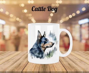 Cattle Dog Profiel mok beschikbaar voor biedingen