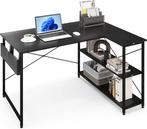 L-vormig Bureau met Opbergruimte, Huis en Inrichting, Bureaus, Ophalen of Verzenden, Nieuw, Bureau