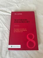 J. de Hullu - Materieel strafrecht, Boeken, Ophalen of Verzenden, Zo goed als nieuw, J. de Hullu