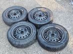 14" velgen met winterbanden 4x100, 175/65R14, Ophalen, Gebruikt, Toyota