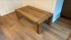 Gerookt eiken salontafel, Huis en Inrichting, Tafels | Salontafels, Ophalen, Gebruikt, 100 tot 150 cm, Eikenhout