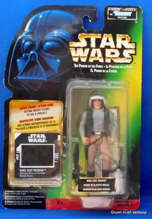 Star Wars, Power of the Force, Rebel Fleet Trooper, Verzamelen, Star Wars, Zo goed als nieuw, Actiefiguurtje, Ophalen of Verzenden