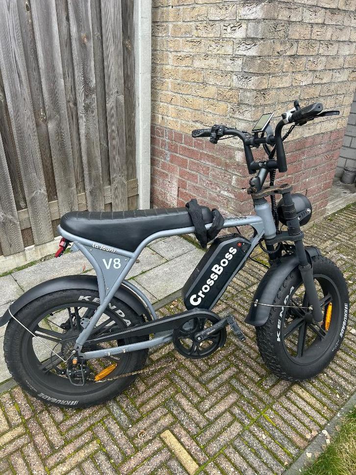 Fatbike V8 la souris, Fietsen en Brommers, Elektrische fietsen, Gebruikt, Overige merken, 59 cm of meer, 30 tot 50 km per accu