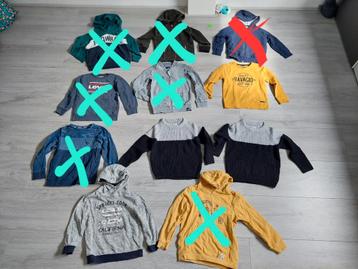 Truien maat 116 jongen vesten sweaters trui hoodie vest dive beschikbaar voor biedingen