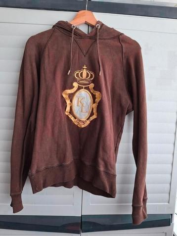 Kingsland vest sweater hoodie hoody trui zgan bruin choco beschikbaar voor biedingen