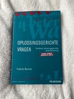 Fredrike Bannink - Oplossingsgerichte vragen, Boeken, Ophalen of Verzenden, Zo goed als nieuw, Sociale psychologie, Fredrike Bannink