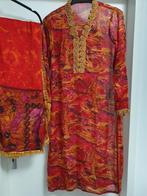 Maat S Rood indiase kameez dupetta, Kleding | Dames, Overige typen, Ophalen of Verzenden, Zo goed als nieuw, Maat 36 (S)
