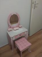 Make-up tafel kinderen, Huis en Inrichting, Tafels | Kaptafels, Ophalen, Zo goed als nieuw, Hout, Minder dan 100 cm