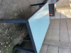 Tuintafel, Ophalen, Gebruikt, Rechthoekig, Aluminium