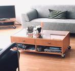 Salontafel Habitat, Ophalen, Gebruikt, 100 tot 150 cm, Glas