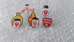 5 verschillende speldjes brylcreem, Ophalen of Verzenden, Zo goed als nieuw, Overige onderwerpen