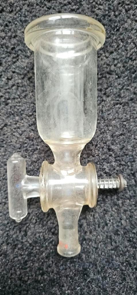 Glazen Buchner filtertrechter voor laboratorium, Antiek en Kunst, Antiek | Glas en Kristal, Ophalen of Verzenden