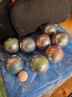 jeu de boules ballen 8 stuks, Sport en Fitness, Bowlen, Ophalen of Verzenden, Zo goed als nieuw, Bal