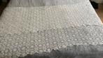 Wit gehaakt woon kleed sprei, Ophalen of Verzenden, Zo goed als nieuw
