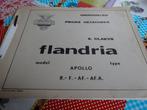 Flandria onderdelen catalogus - rijwielgedeelte - zie foto's, Fietsen en Brommers, Ophalen of Verzenden, Zo goed als nieuw