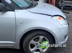Scherm rechts-voor van een Suzuki Swift (ZCC), Ophalen of Verzenden, 3 maanden garantie, Gebruikt, Suzuki
