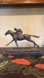 Beeld renpaard jockey, Ophalen of Verzenden