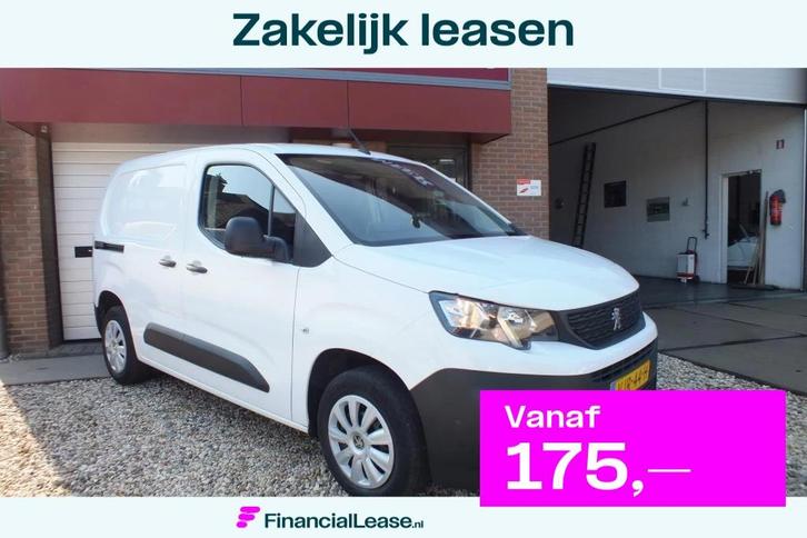 Peugeot Partner 1.5 BlueHDI Premium Apple Carplay, Auto's, Bestelauto's, Bedrijf, Lease, Financial lease, ABS, Airconditioning