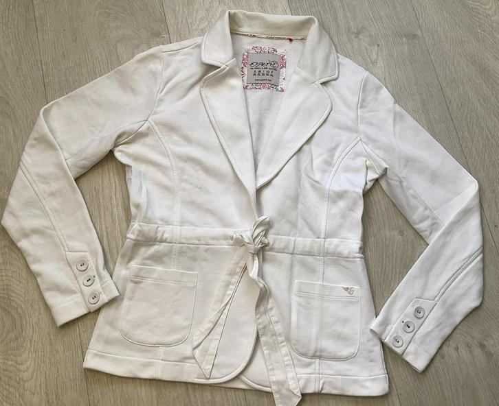 Witte Esprit Blazer - Maat XXL, Kleding | Dames, Jasjes, Kostuums en Pakken, Zo goed als nieuw, Jasje, Maat 46/48 (XL) of groter