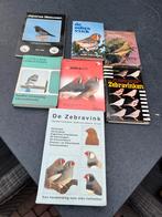 Zes boeken over zebravinken een over japanse meeuwen, Dieren en Toebehoren, Meerdere dieren, Tropenvogel, Geringd