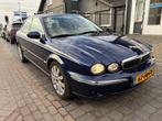 Jaguar X-type 3.0 V6 Executive Automaat, Auto's, Jaguar, Gebruikt, Beige, Startonderbreker, Blauw