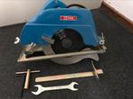 Handcircelzaag, Doe-het-zelf en Verbouw, Gereedschap | Zaagmachines, Ophalen of Verzenden, Gebruikt, 1200 watt of meer, 70 mm of meer