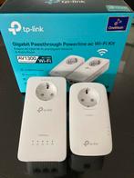 TP-Link TL-WPA8631P Gigabit passthrough Wi-Fi Kit twv €120, Ophalen of Verzenden, Zo goed als nieuw