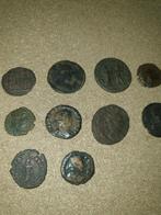 Lot van 10 romeinse munten, Ophalen of Verzenden