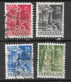 Nederlands indie Indonesie 1949 Gebouwen T 11,5, Nederlands-Indië, Verzenden, Gestempeld