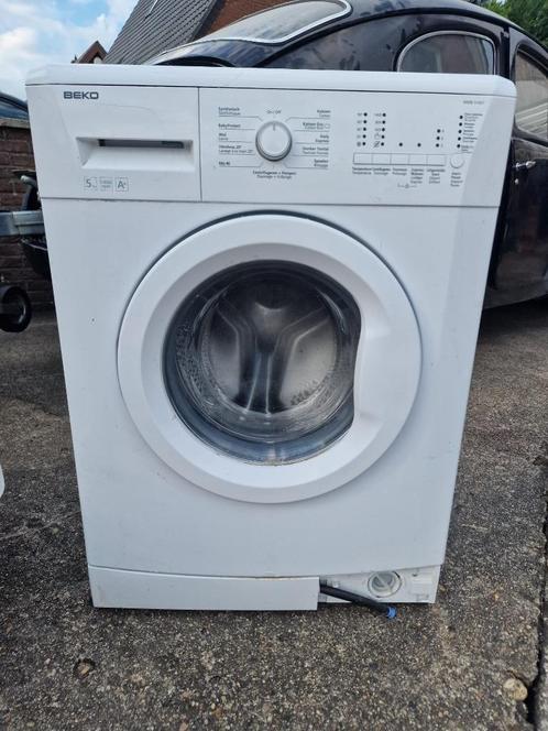 Beko Wasmachine 5 kg – werkt nog, mag weg voor zacht prijsje, Witgoed en Apparatuur, Wasmachines, Gebruikt, Voorlader, 4 tot 6 kg