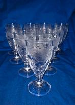 Vintage Arcoroc reliëf wijnglazen,  zeer mooi, Huis en Inrichting, Keuken | Servies, Ophalen, Glas of Glazen, Overige stijlen