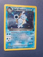 Dark blastoise 3/82 holo pokemon kaart, Ophalen of Verzenden, Zo goed als nieuw, Losse kaart
