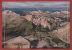 Italie - de Dolomieten - prachtige luchtfoto - 1996, Ophalen of Verzenden, 1980 tot heden, Gelopen, Italië