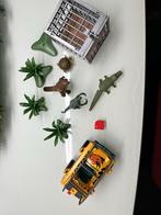 Playmobil Safari auto met kooi en dieren, Ophalen of Verzenden, Zo goed als nieuw