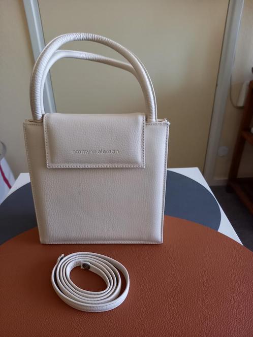 Emmy Wieleman handtas ecru leer, Sieraden, Tassen en Uiterlijk, Tassen | Damestassen, Nieuw, Handtas, Wit, Verzenden