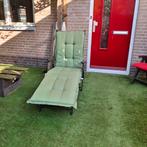 Ligbed+kussen zo goed als nieuw, Ophalen, Zo goed als nieuw