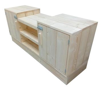 bbq meubel bouwpakket steigerhout beschikbaar voor biedingen