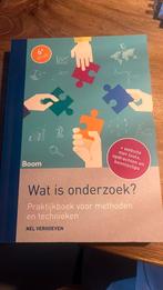 Nel Verhoeven - Wat is onderzoek?, Ophalen of Verzenden, Zo goed als nieuw, Nel Verhoeven